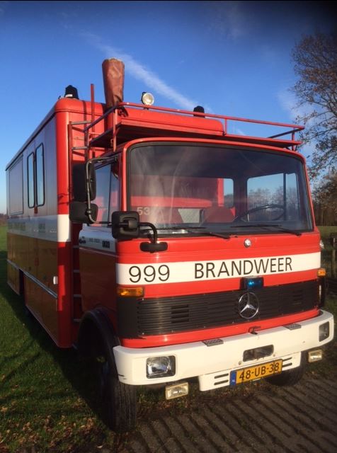 Brandweer Mercedes LP809 commandowagen